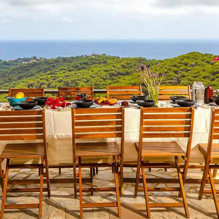 Prázdninový dům Sea View Pool 2km To Cala Canyelles Fully Air Conditioned King Queen Quality Beds Bbq Lloret de Mar