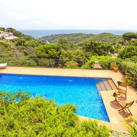 Prázdninový dům Sea View Pool 2km To Cala Canyelles Fully Air Conditioned King Queen Quality Beds Bbq *