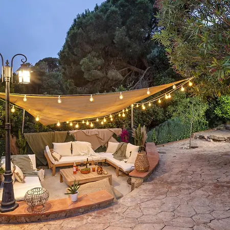 بيت للعطل Sea View Pool 2km To Cala Canyelles Fully Air Conditioned King Queen Quality Beds Bbq